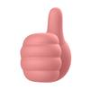 1/6/12/24Pcs Self Adhesive Cable Clips Pencil Holders Waterproof Wide Application Silicone Thumbs-Up Wall Hooks