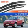Комплект дворников передних и задних для BMW X5 E53 2000 2001 2002 2003 2004 2005 2006 Лобовое стекло 24"22"18"