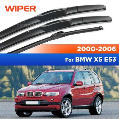 Комплект дворников передних и задних для BMW X5 E53 2000 2001 2002 2003 2004 2005 2006 Лобовое стекло 24"22"18"