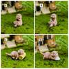 1 PC DIY Fairy Garden Home Decor Miniature Water Dog Otters Figurine Micro Landscape Animal Model