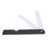 Plastic Fan Shaped Ruler Foldable Design Architect Scale Ruler Durable Scale Ruler  Clothing Design
