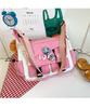 2025 новая студенческая сумка для девочки японская милая большая вместимость повседневная универсальная портативная сумка-мессенджер