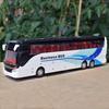 Business Airport Bus Model Single-Deck Bus Children's Bus Alloy Bus Sound and Light Toy