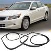 AB34-Для Honda Accord 2008-2012 2 шт. Передняя Левая Правая Сторона Дверь Уплотнитель Молдинг Уплотнение 72310-TA5-A02