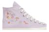 Converse Chuck Taylor All Star 70 Hi Embroidered Floral Pale Amethyst