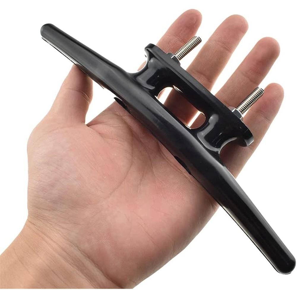 Нейлоновый болт для лодочного якоря – Болт для крепления к причалу с винтами из нержавеющей стали, Для каяка, каноэ, небольших судов, Домашний декор своими руками (Несколько размеров, Черный)