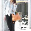 LIME, сделано в Японии, натуральная кожаная сумка через плечо L1801, женская верблюжья кожаная сумка с двумя отделениями, сделано в Японии, лаймовая застежка-молния, термоусадочная