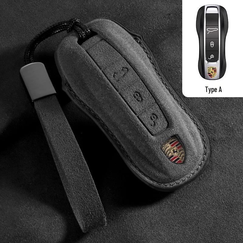 Чехол для ключей Porsche для новых Cayenne, Macan, 718, Taycan, Panamera и 911