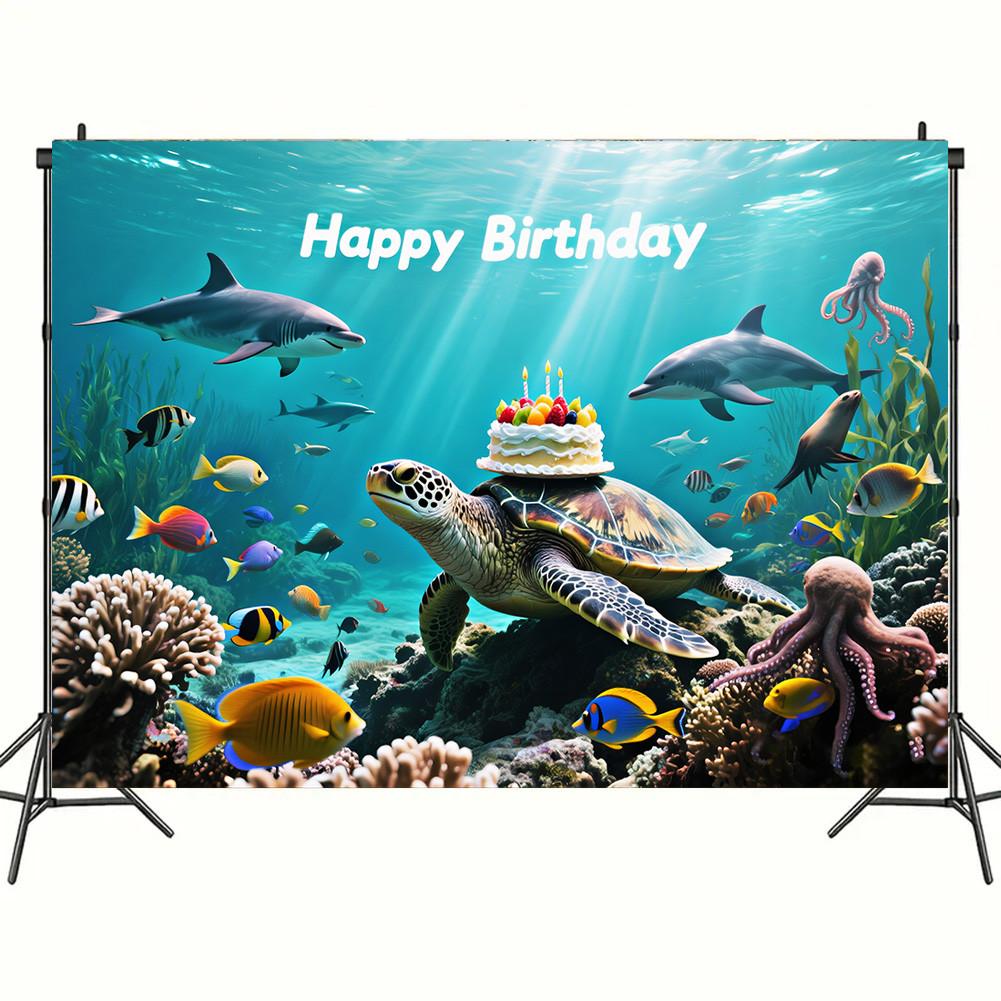 Красочный гобелен 'С Днем Рождения' Шары Радуга Дети Девочка Украшение на День Рождения Баннер Детская Вечеринка Фон для Фото Реквизит