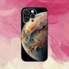 Планеты Вселенной Чехол для телефона Для iPhone17,16,15,14,13,12,11 Plus,Pro Max Мягкий черный чехол