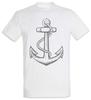 Anchor I T-Shirt Sports Sailing Sailboat Sailor Skipper Training