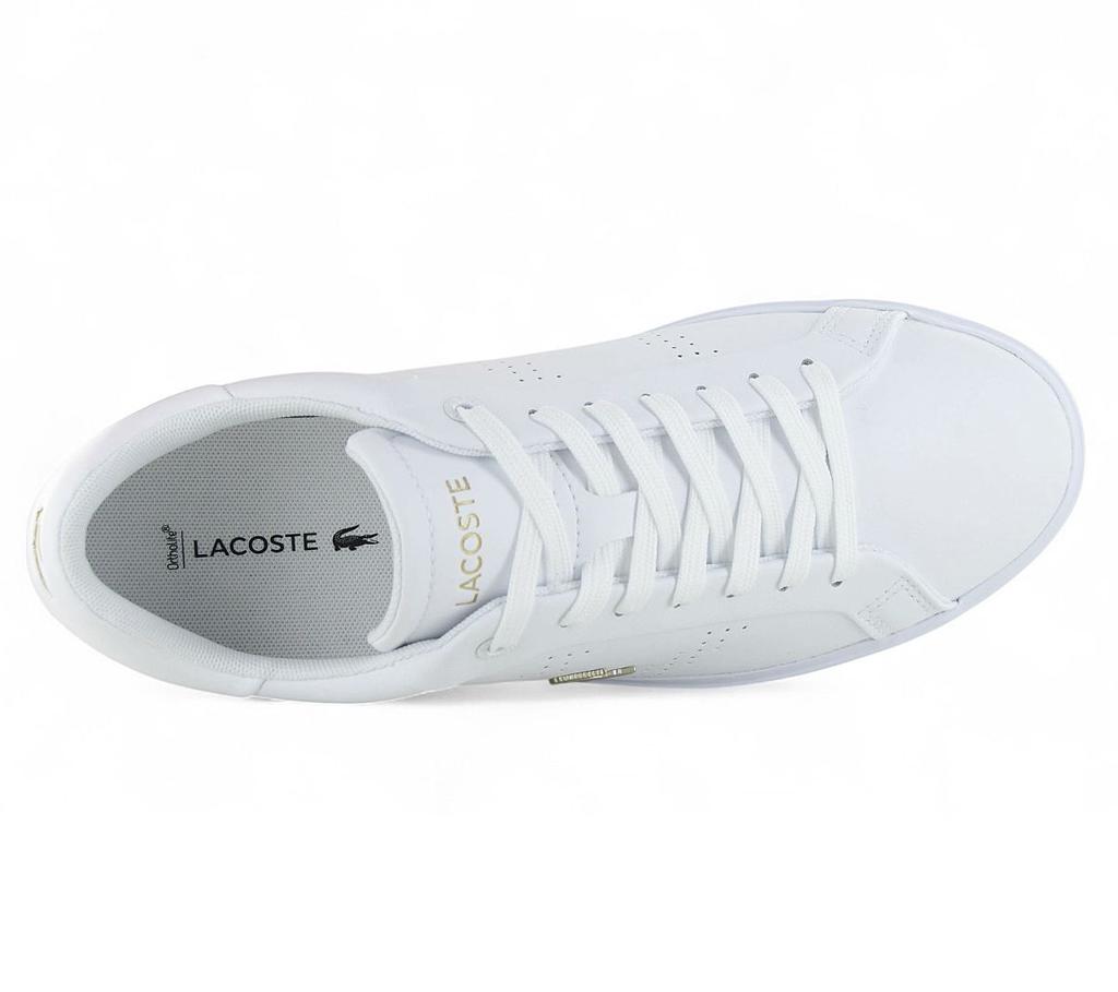 Lacoste Powercourt 2.0 124 - Women's Sneakers Shoes Leather White 747SFA0072216 ORIGINAL