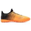 Puma Future Z 4.3 TT Круглый носок Шнуровка TF (Резиновые шипы) Футбольные бутсы для твердого грунта с искусственной травой Мужские футбольные бутсы Черные Оранжевые 106770-01
