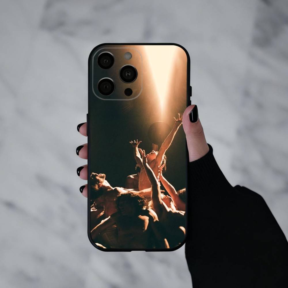 E-Euphoria A-Американский ТВ-сериал Чехол для телефона Для iPhone 17pro, 16,15,14,13,12,11 X XR Plus, Другие Мягкий Черный Чехол