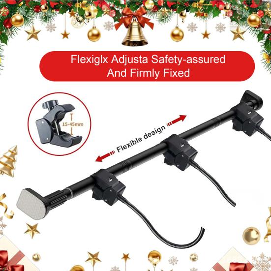 Регулируемый держатель для гирлянды для входной двери, раздвижной металлический держатель для растений с крючком
