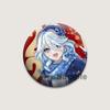 32/44/58mm Super Popular Game Anime Genshin Impact Badge Cartoon Style Brooches On Backpack Clothes Handmade Round Pins for Jewelry