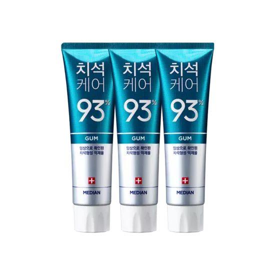 Median 93% Advanced Tartar Dental Iq Toothpaste 120g*3ea