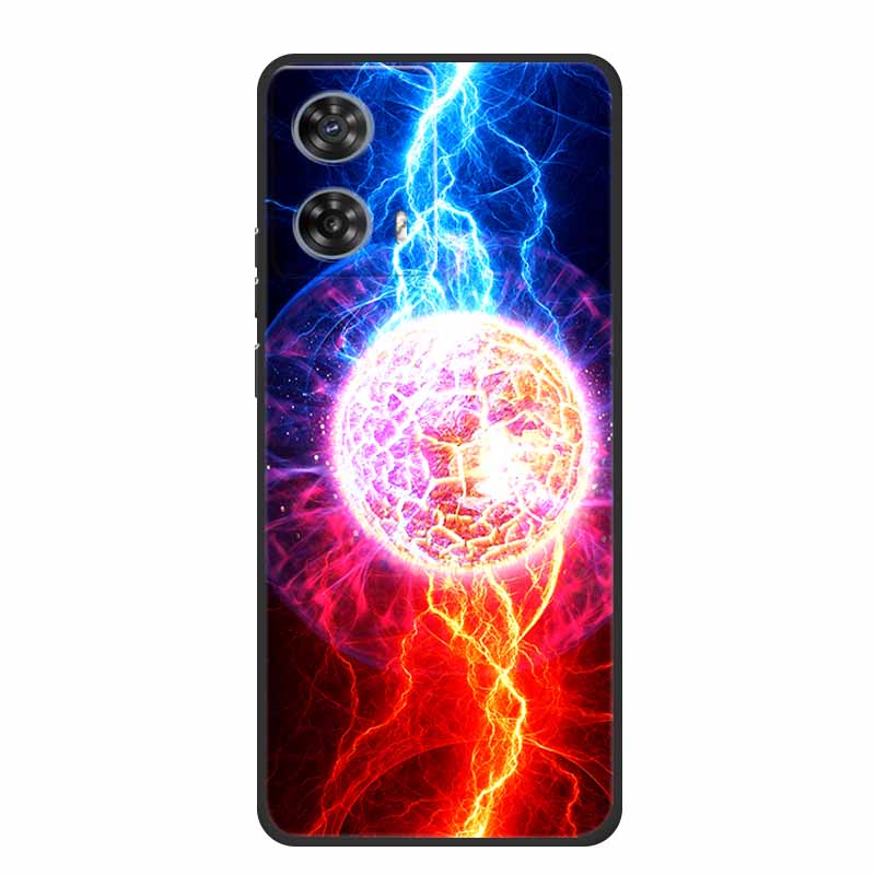 Phone Case For Moto Edge 50 Fusion Back Cover Case Shockproof Black Silicone Soft Funda For Motorola Edge 50 Fusion Case 6.7"