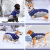 Winter Dog Jacket for Small Medium Dogs Clothes Reflective Puppy Padded Clothing Yorkie Vest Chihuahua French Bulldog