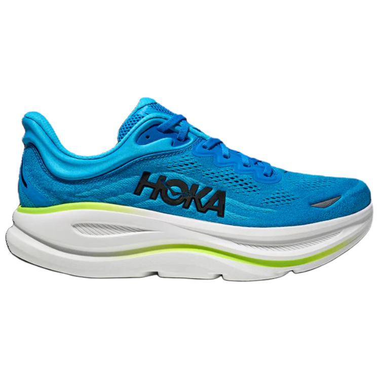 HOKA One One Bondi 9 Дышащие Беговые Кроссовки Мужские Синие Ширина 2E 1162013-SLHK