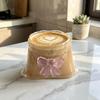 Transparent Cloth Bag Shaped Mug Heat-Resistant Espresso Cup Tea Cup Milk Glass Cup  Afternoon Tea