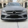 Для Mercedes Benz W205 C205 S205 C43 C180 C200 C300 2019 2020 2021 Автомобильный комплект для модификации кузова с передним бампером в стиле AMG