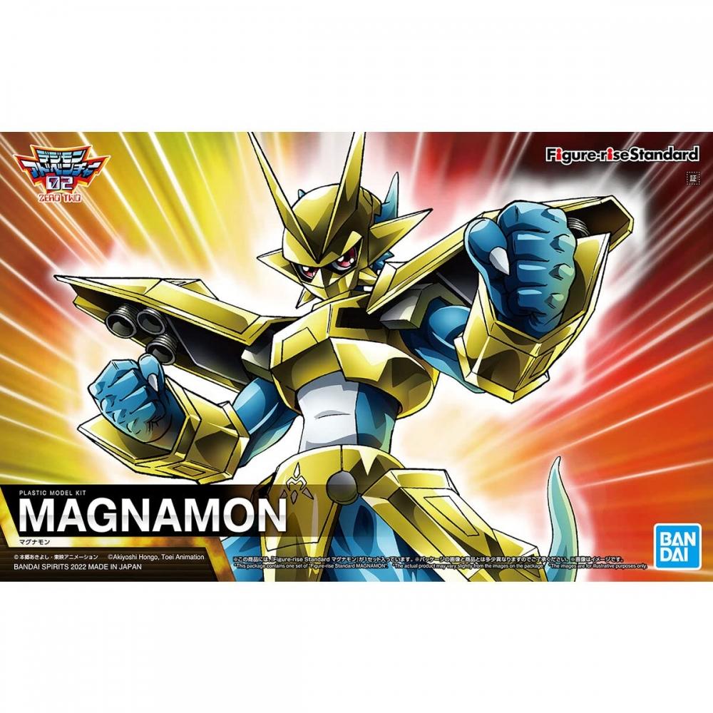 Bandai Фигурка SPIRITS Standard Digimon Adventure Magnamon Цветная пластиковая модель