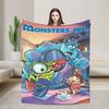 Monsters, Inc. Blankets Cute Cartoon Boo  Flannel Throw Blanket Bedding Couch Decoration Ultra-Soft Warm Bedspreads