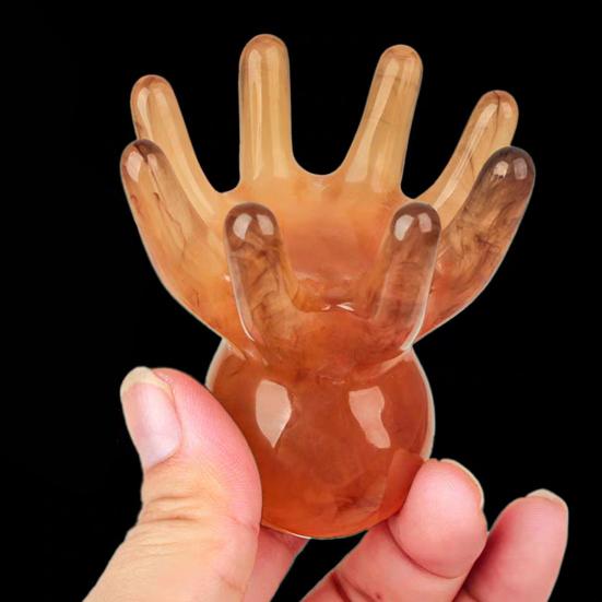 Octopus Scalp Massager Head Massage Brush Gua Sha Massage Comb Portable Hair Care Scalp Massage Tool for Relaxation And Stress Relief