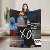 The Weeknds  Super Soft Blankets  Boy Girl Plush Bedding Throws Aesthetic Outdoor Flannel Bedspread Sofa Bed Cover