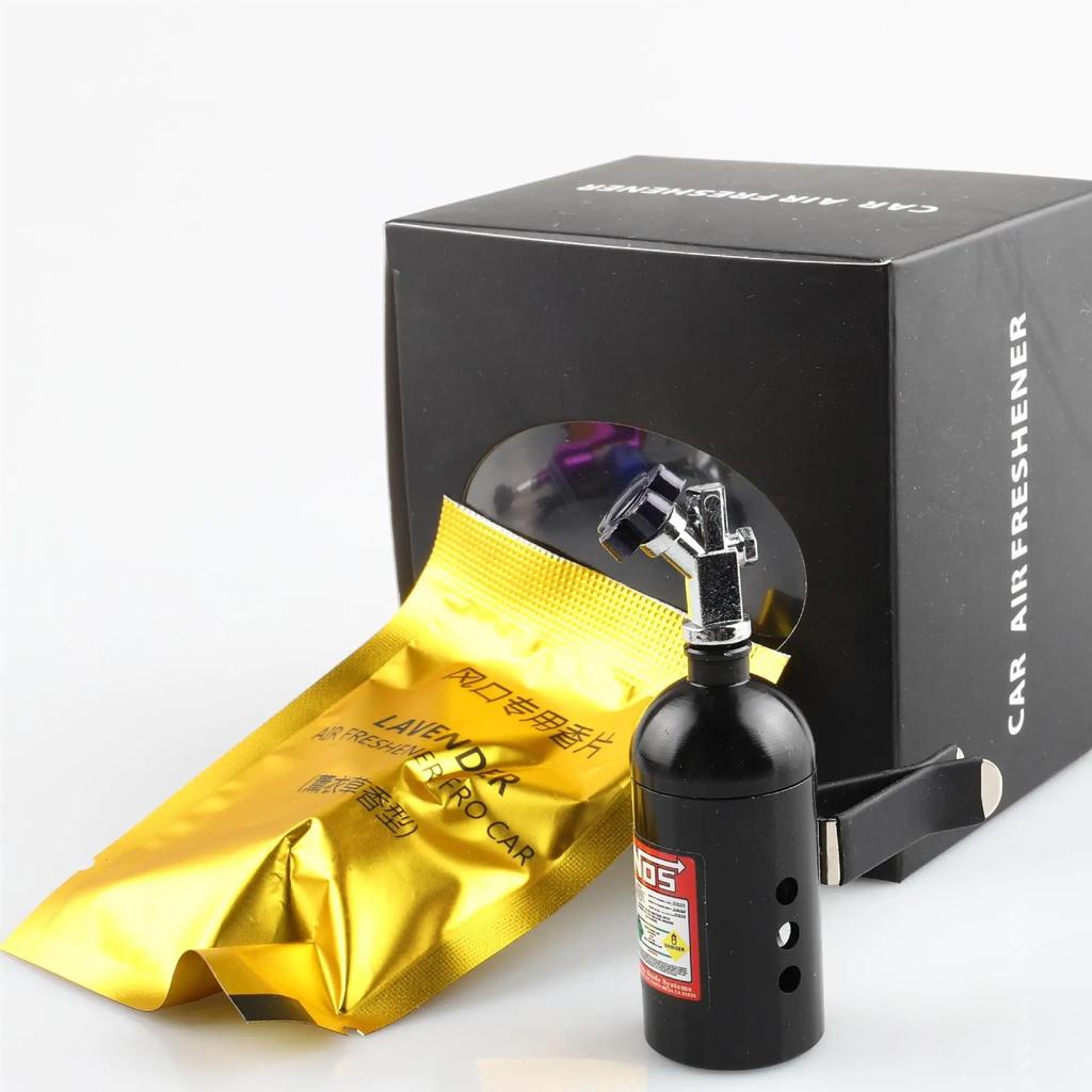 Автомобильный освежитель воздуха Blue Billet Aluminium Scent NO S Car Air Vent Perfume Ароматизатор Сменный блок освежителя Аксессуары для автомобиля Украшение