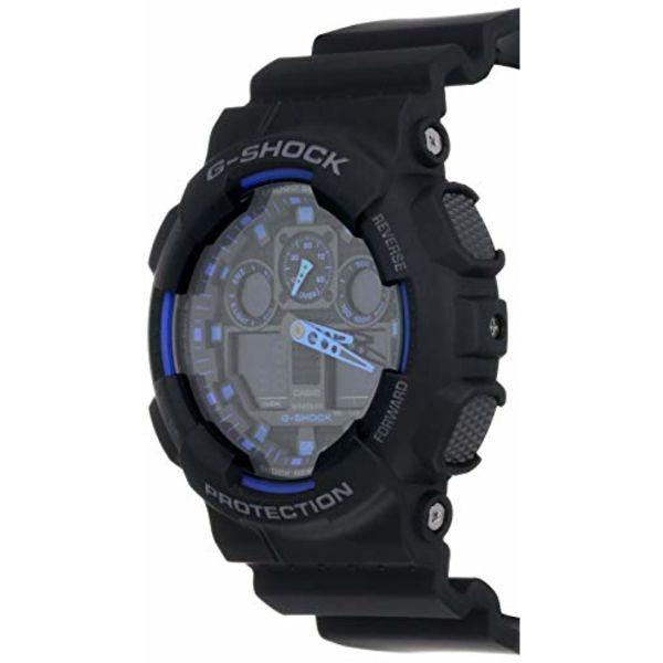 Casio ЧАСЫ G-SHOCK GA-100-1A2 Черные НОВЫЕ из Японии