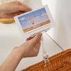 Transparent Photo Clip Holder Multi-size Postcard Holder Creative Price Tag Rack  School Office
