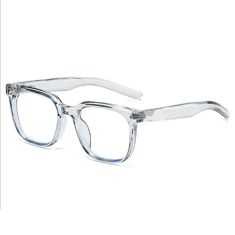 Square Rivet Fashion Anti Blue Light Glasses For Daily Commute Fashion Glasses|Riveted Frame Design|Lightweight Eyewear
