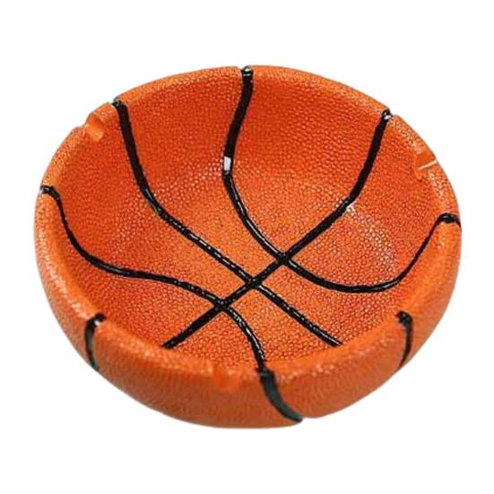 Basketball Ashtray Heat-resistant Heavy Duty Resin Football Ash Holder Portable Travel Home Office Outdoor Ash Storage Tray