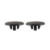 2Pcs Armrest Cap Compact Easy Installation ABS Rear Seat Armrest Cover Cap 15279689 15279690 for GMC Yukon XL 1500 2500 2007-2013