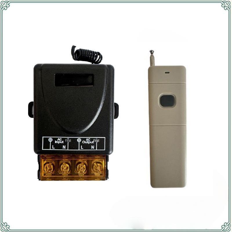 Беспроводной пульт дистанционного управления 220 В 30 А для водяного насоса, двигателя, кухонной вытяжки, вытяжного вентилятора и распылителя.
