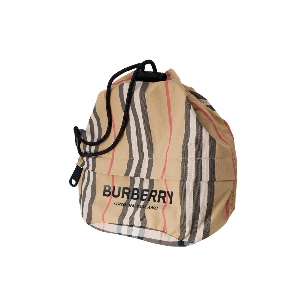 Burberry Логотип Принт Иконка Полоска Шнурок Мешочек Архивный Бежевый Унисекс Мешочки Кремовый 8026737
