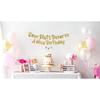 Funny Girls Gold Birthday Glitter Banner – Happy Birthday Party Supplies, Ideas, and Gifts – 21st, 22nd, 23rd,24th, 25th, and 30th Adult Birthday