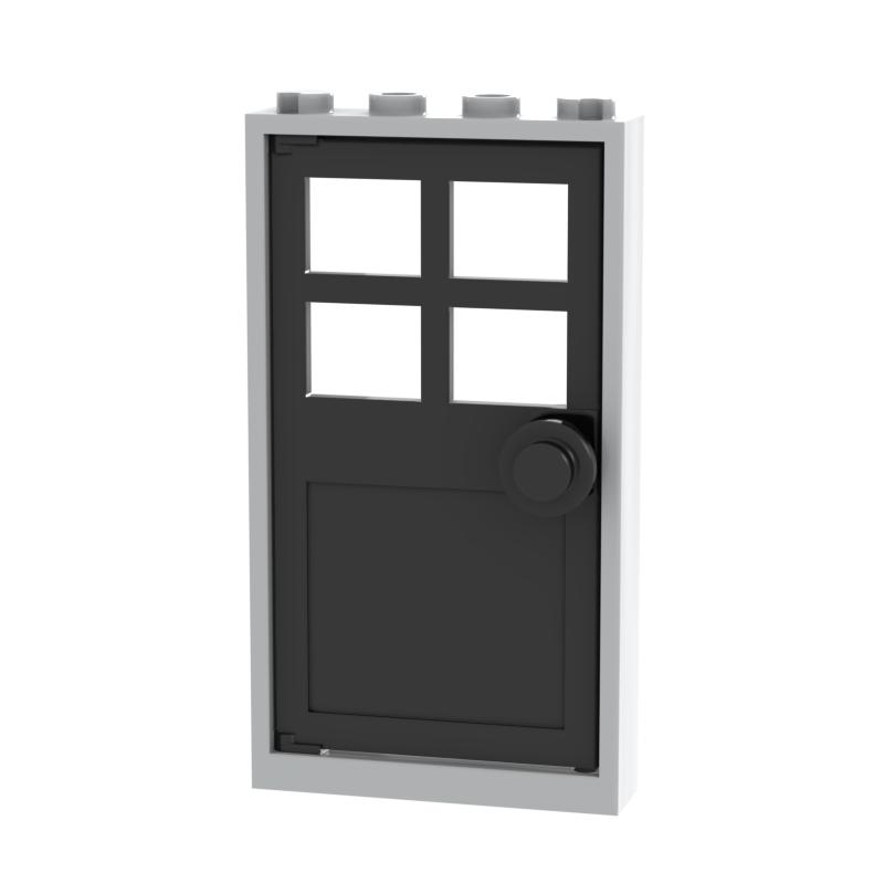 Дверные Оконные Строительные Блоки Совместимые с Крупными Брендами Детские Игрушки 60596 60623 6141 Раннее Обучение MOC Образовательные Подарки