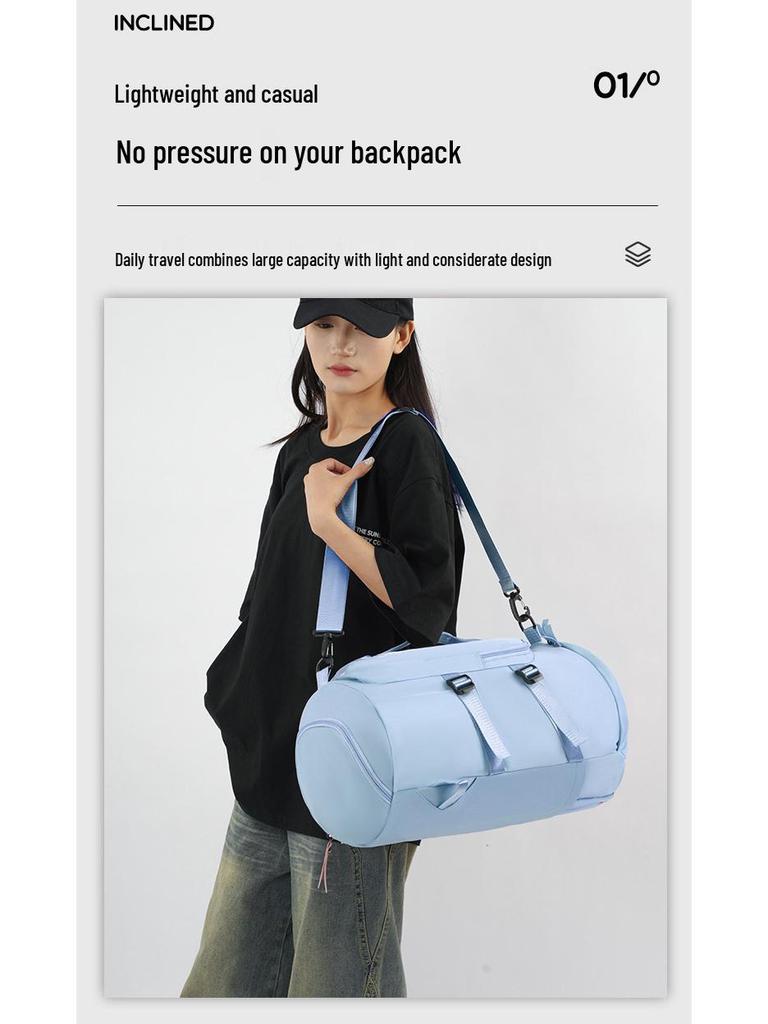 2025 Summer Textured Patchwork Crossbody & Large Capacity Travel Backpack