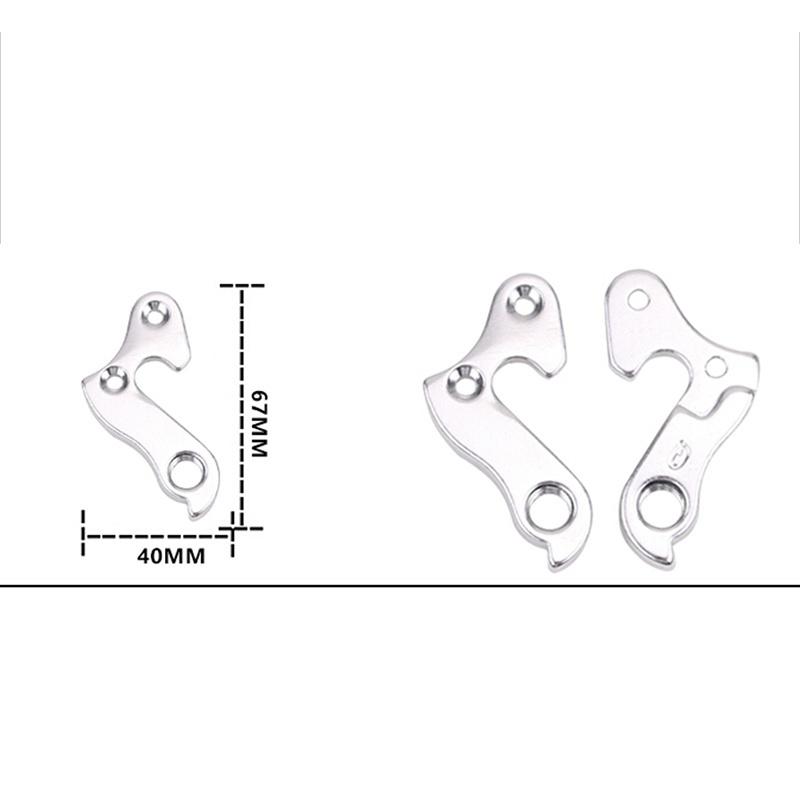 1pc Bike Rear Derailleur Tail Hook Rear Derailleur Converter Adapter With Screws