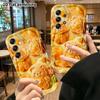 Phone Case: 2D flat, fits Samsung Galaxy A34 A35 M05 M06 S20 S22 S21 FE Plus 5G, Honey Bear Cookie, perfect Christmas and Halloween holiday gift