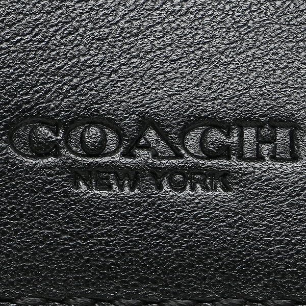 Coach Men's Bifold Wallet, F75363, Black, Outlet, Used