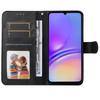 For Samsung Galaxy A05 4G Case Calf Texture Leather Phone Wallet Cover