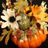 Artificial Pumpkin Maple Berry Sunflower Pomegranate Thanksgiving Halloween Indoor Outdoor Home Table Center Holiday Decorations