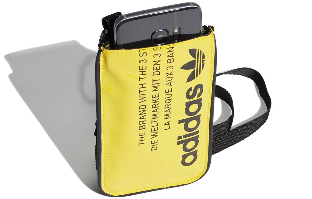 Adidas Originals Trefoil Artificial Leather Shoulder Bag Regular Unisex Yellow GN4452