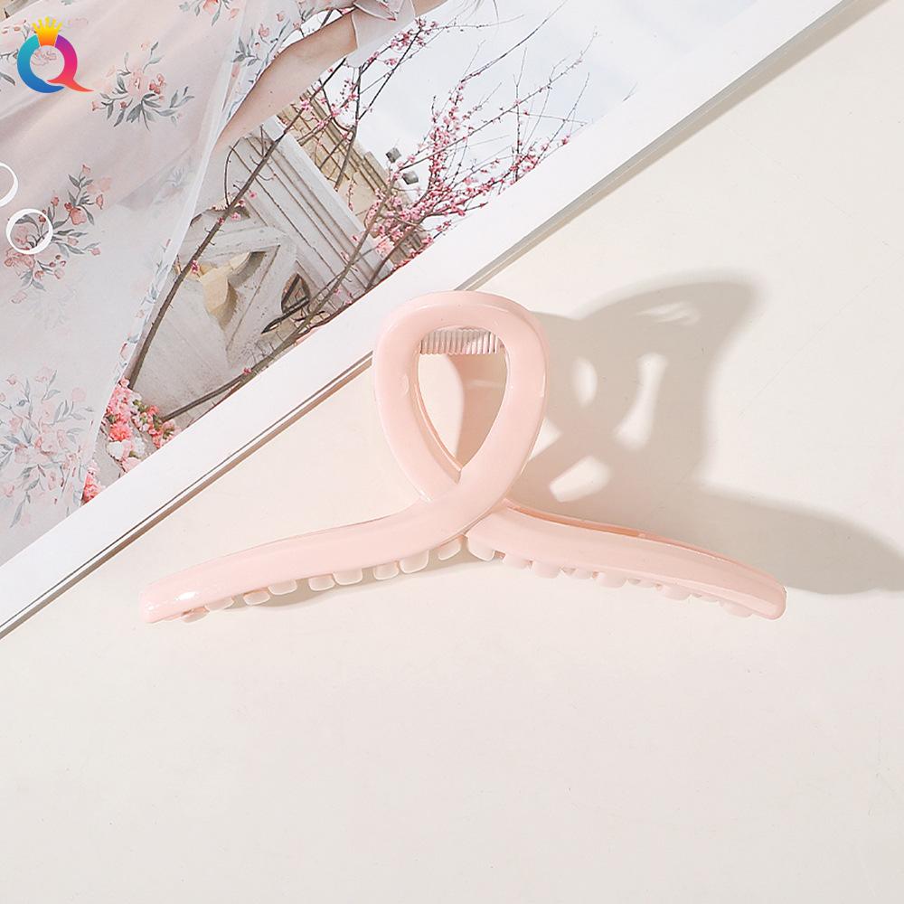 Заколка для волос Frosted Hair Clip Simple Large Clip Cross Hair Clip Coiffit Shark Clip