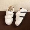 Липучка уродливые милые ракушечные немецкие тренировочные хлебные туфли женские 2025 новые универсальные с внутренней высотой для отдыха и спорта маленькие кеды