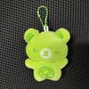 Cartoon Key Chians Cute Plushes Easy Bear Green Dopamine Series Backpack Bag Pendant Lazybear Doll Bag Charm